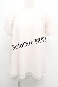 axes femme / トップス  ピンク S-25-07-26-014-AX-TO-AS-ZS