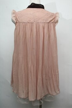 画像2: axes femme / プリーツシフォンノースリーブブラウス  ピンク S-25-07-26-015-AX-BL-HR-ZS