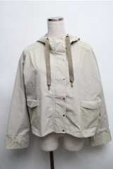 axes femme / 撥水加工マウンテンパーカー  カーキ S-25-07-26-018-AX-TO-HR-ZS