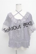 axes femme / トップス  紫 S-25-07-26-020-AX-TO-AS-ZS