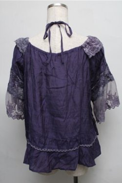 画像2: axes femme / トップス  紫 S-25-07-26-020-AX-TO-AS-ZS