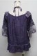 画像2: axes femme / トップス  紫 S-25-07-26-020-AX-TO-AS-ZS (2)
