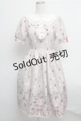 axes femme kawaii / ベリーフィールズワンピース  ピンク S-25-07-26-033-AX-OP-AS-ZS