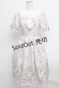 axes femme kawaii / ベリーフィールズワンピース  ピンク S-25-07-26-033-AX-OP-AS-ZS