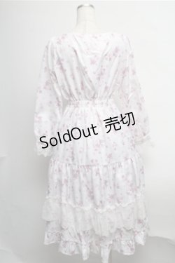 画像2: axes femme / SAKURAティアードワンピース  ピンク S-25-07-26-034-AX-OP-AS-ZI