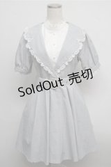 Rojita / テーラード重ね着風ワンピース  グレー S-25-07-26-036-LO-OP-HR-ZS