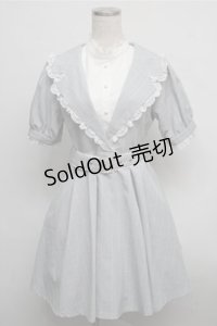 Rojita / テーラード重ね着風ワンピース  グレー S-25-07-26-036-LO-OP-HR-ZS
