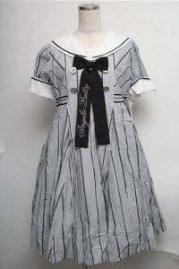 Angelic Pretty / Sophie Marineワンピース  グレー S-25-07-26-037-AP-OP-ET-ZS