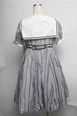 画像2: Angelic Pretty / Sophie Marineワンピース  グレー S-25-07-26-037-AP-OP-ET-ZS