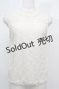 axes femme / レースタンク  オフ S-25-07-26-004-AX-TO-AS-ZS