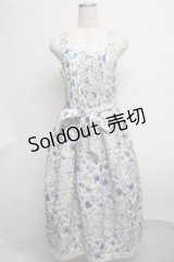 axes femme / パッチワークパンジー柄ジャンパースカート  オフ S-25-07-26-043-AX-OP-AS-ZS