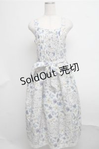 axes femme / パッチワークパンジー柄ジャンパースカート  オフ S-25-07-26-043-AX-OP-AS-ZS