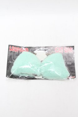 画像1: HELL CAT PUNKS / キャットイヤー  グリーン S-25-07-28-007-PU-AC-HR-ZS