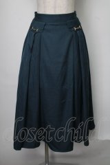 axes femme / ビット付フレアスカート  グリーン S-25-07-28-060-AX-SK-HR-ZS