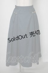 axes femme / ビット付フレアスカート  グリーン S-25-07-28-060-AX-SK-HR-ZS