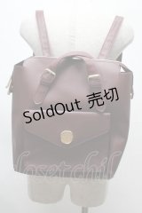 m petit by misako / AMリュック  ワイン S-25-07-28-013-LO-BG-AS-ZS
