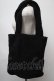 画像2: NieR Clothing / ONEくんトートバッグ  黒 S-25-07-28-016-PU-BG-HR-ZS (2)