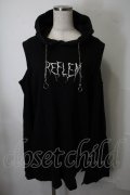 REFLEM / カッティングショルダーパーカー  黒 S-25-07-28-034-PU-TO-AS-ZS