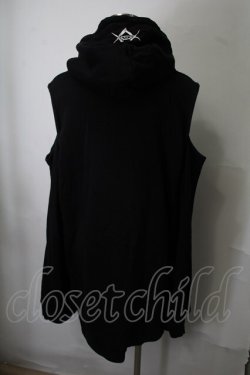 画像2: REFLEM / カッティングショルダーパーカー  黒 S-25-07-28-034-PU-TO-AS-ZS
