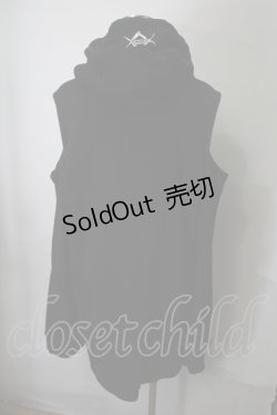 画像2: REFLEM / カッティングショルダーパーカー  黒 S-25-07-28-034-PU-TO-AS-ZS