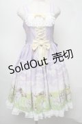 metamorphose / Dreamy Little Farm フリルジャンパースカート 1 ラベンダー S-25-07-30-042-ME-OP-HR-ZS