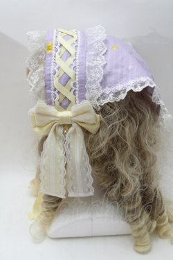 画像3: metamorphose / Dreamy Little Farmバブーシュカ  ラベンダー S-25-07-30-004-ME-AC-HR-ZS