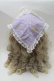 画像4: metamorphose / Dreamy Little Farmバブーシュカ  ラベンダー S-25-07-30-004-ME-AC-HR-ZS (4)
