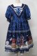 画像1: axes femme kawaii / マーメイドメルヘンワンピース  紺 S-25-07-30-050-AX-OP-AS-ZS (1)