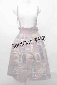 axes femme POETIQUE / ショコラトリーサス付スカート  ピンク S-25-07-30-057-AX-OP-AS-ZI