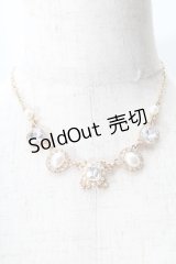 axes femme / ビジューネックレス  ゴールド S-25-07-30-006-AX-AC-HR-ZS