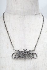 画像1: Jean Paul GAULTIER / ロゴネックレス  シルバー S-25-07-30-007-GO-AC-AS-ZS (1)