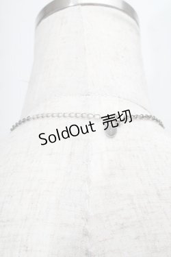 画像2: Jean Paul GAULTIER / ロゴネックレス  シルバー S-25-07-30-007-GO-AC-AS-ZS
