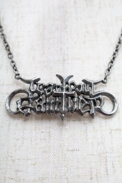 画像3: Jean Paul GAULTIER / ロゴネックレス  シルバー S-25-07-30-007-GO-AC-AS-ZS