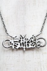 画像4: Jean Paul GAULTIER / ロゴネックレス  シルバー S-25-07-30-007-GO-AC-AS-ZS (4)