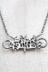 画像4: Jean Paul GAULTIER / ロゴネックレス  シルバー S-25-07-30-007-GO-AC-AS-ZS (4)