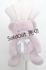 Ank Rouge / Bearぬいぐるみリュック  ラベンダー S-25-07-30-009-CA-BG-AS-ZS