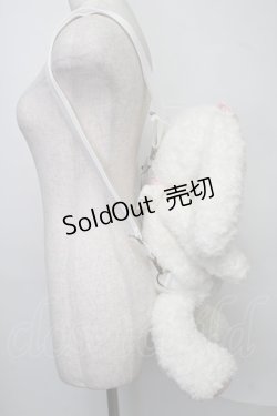 画像4: BABY,THE STARS SHINE BRIGHT / うさくみゃリュック  白 S-25-07-30-010-BA-BG-AS-ZS