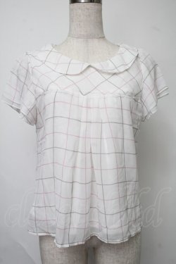 画像1: LODISPOTTO / シフォントップス  白 S-25-07-30-012-LO-TO-AS-ZS