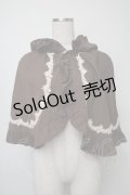 axes femme kawaii / 童話の小公女ケープ  ブラウン S-25-07-30-022-AX-JA-HR-ZS