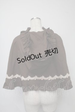 画像2: axes femme kawaii / 童話の小公女ケープ  ブラウン S-25-07-30-022-AX-JA-HR-ZS