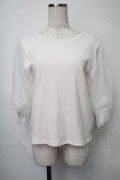 LOLITAその他(お買取対象外) / 袖チュール切替ニットトップス  ピンク S-25-07-30-028-LO-OP-HR-ZS