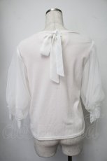 画像2: LOLITAその他(お買取対象外) / 袖チュール切替ニットトップス  ピンク S-25-07-30-028-LO-OP-HR-ZT498 (2)