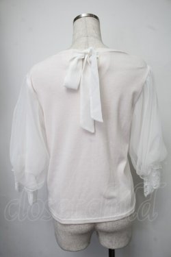 画像2: LOLITAその他(お買取対象外) / 袖チュール切替ニットトップス  ピンク S-25-07-30-028-LO-OP-HR-ZS