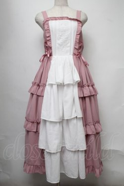 画像1: axes femme kawaii / アンティークドールジャンスカ  ピンク S-25-07-30-030-AX-OP-HR-ZS