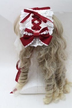 画像3: BABY,THE STARS SHINE BRIGHT / Rose de Rescht ヘッドドレス  キナリxボルドー S-25-07-30-003-BA-AC-HR-ZS