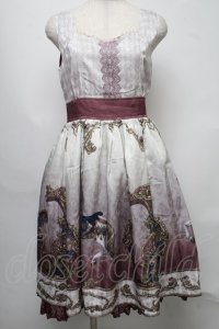 axes femme kawaii / グランドフィナーレロングワンピース  ワイン S-25-07-30-034-AX-BL-HR-ZI
