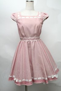 Secret Honey / マイフレンドダッフィー/ミニーちゃん風ワンピース  ピンク S-25-07-30-036-CA-OP-HR-ZT489