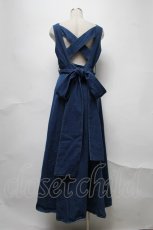 画像2: Maison de FLEUR / Belle/ワンピース  ブルー S-25-07-31-053-LO-OP-ET-ZT473 (2)