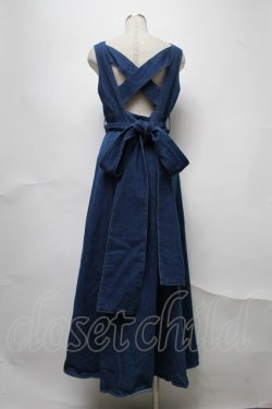 画像2: Maison de FLEUR / Belle/ワンピース  ブルー S-25-07-31-053-LO-OP-ET-ZS