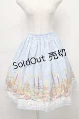 metamorphose / シャーリングスカート（dim light）  サックス S-25-07-31-054-ME-SK-AS-ZS